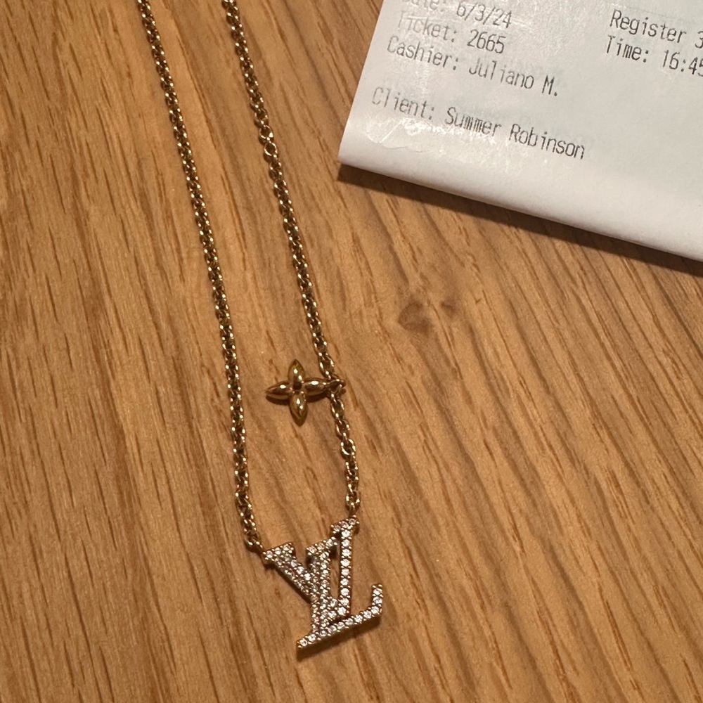 Louis Vuitton LV Iconic Gold Necklace